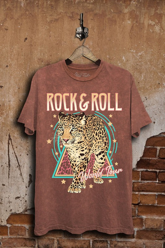 Rock & Roll World Tour Graphic Top