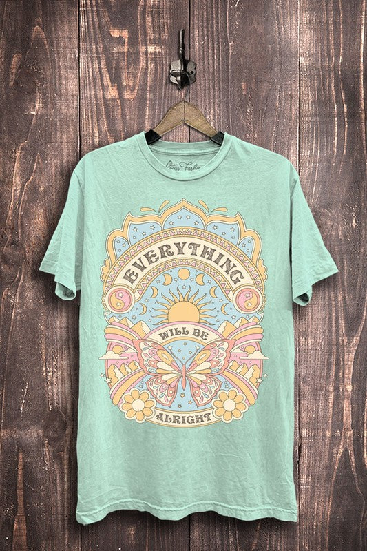 Plus Everything Will Be Alright Graphic Top