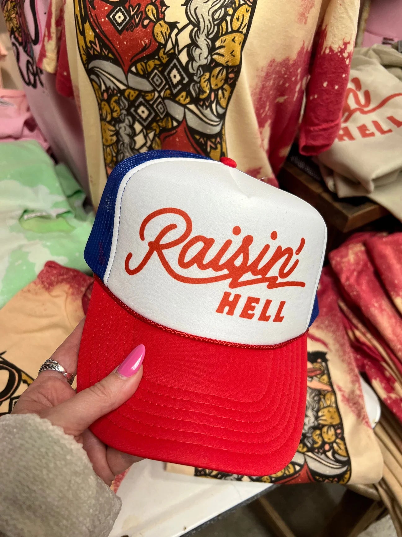 Raisin Hell Trucker Hat