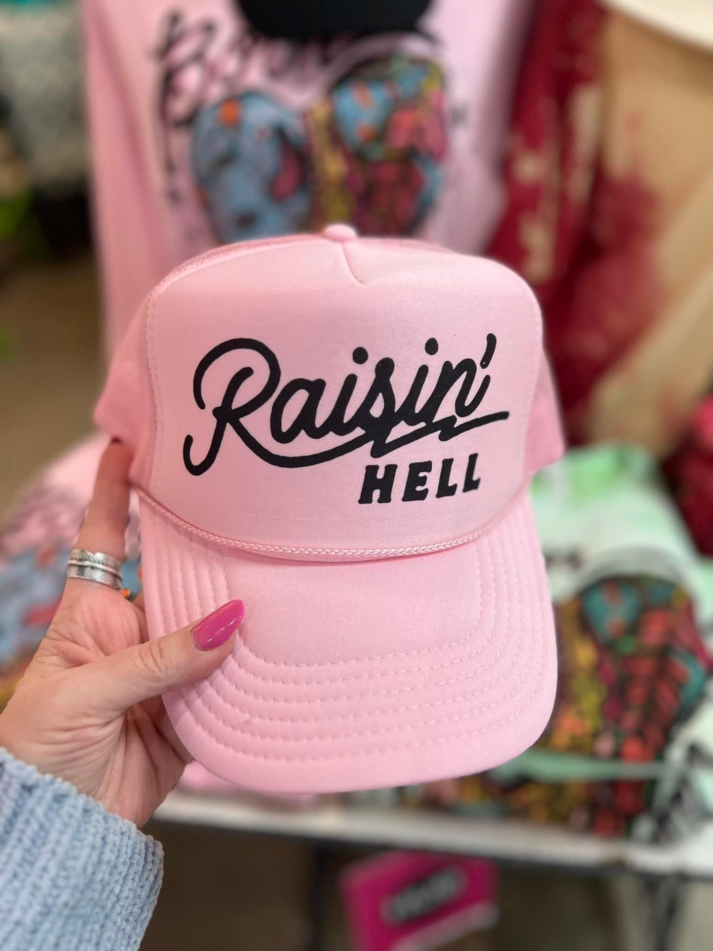 Raisin Hell Trucker Hat