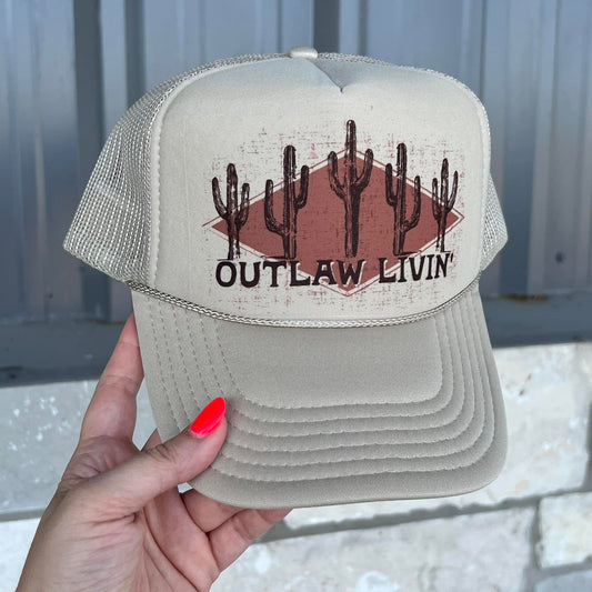 Outlaw Livin Trucker Hat