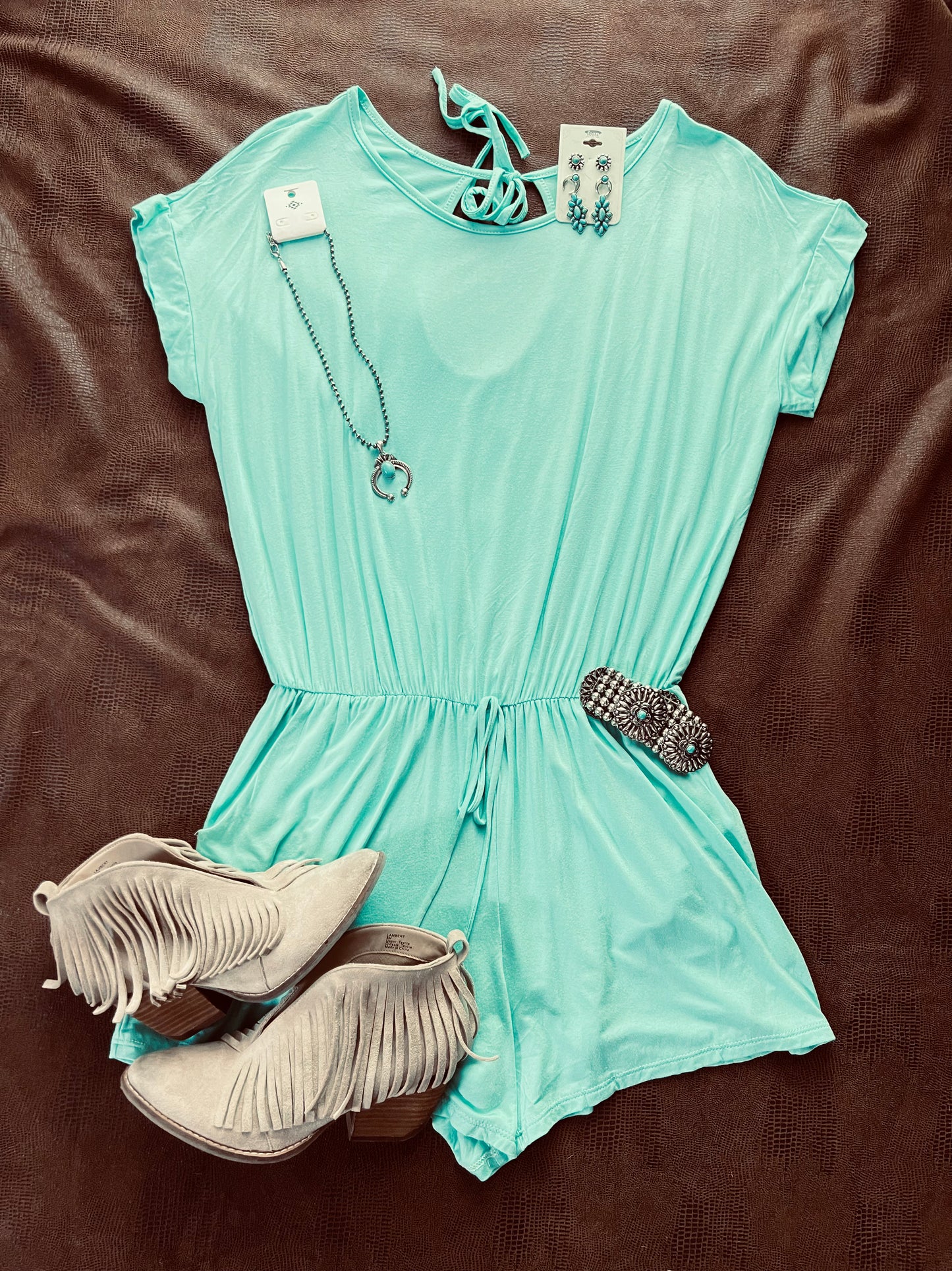 Mint Romper - XL