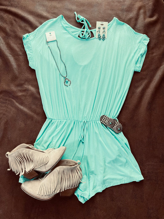 Mint Romper - XL