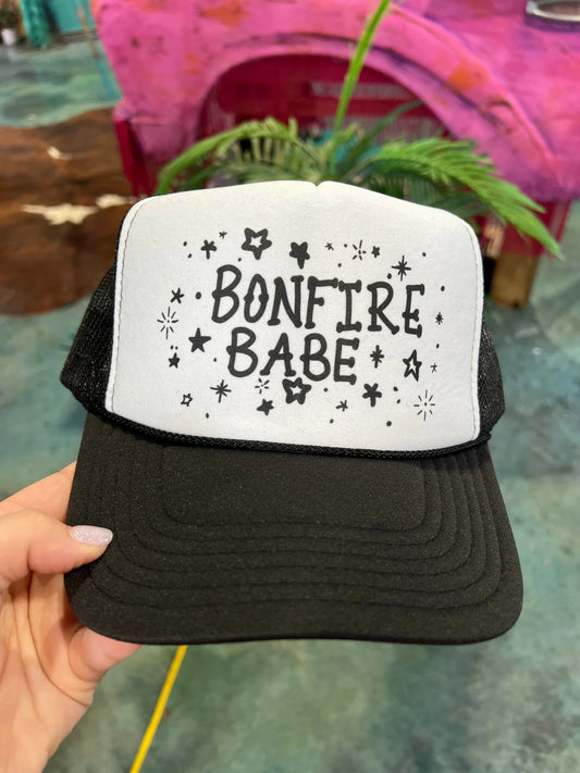 Bonfire Babe Trucker Hat