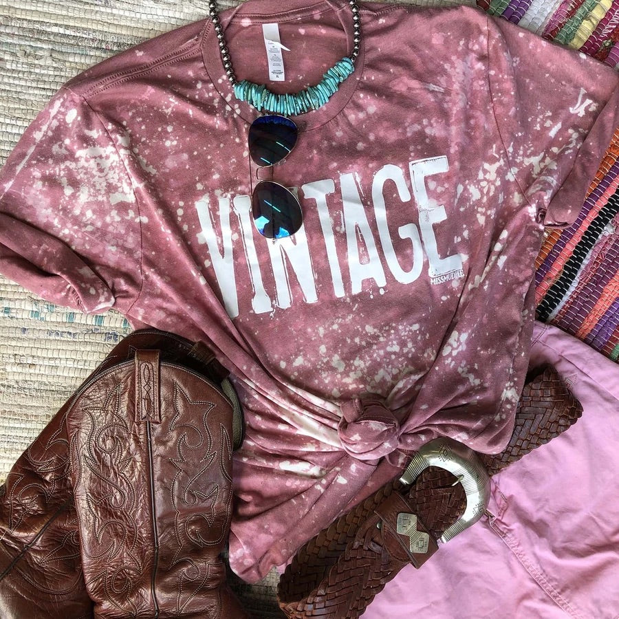 Vintage Bleached - Mauve