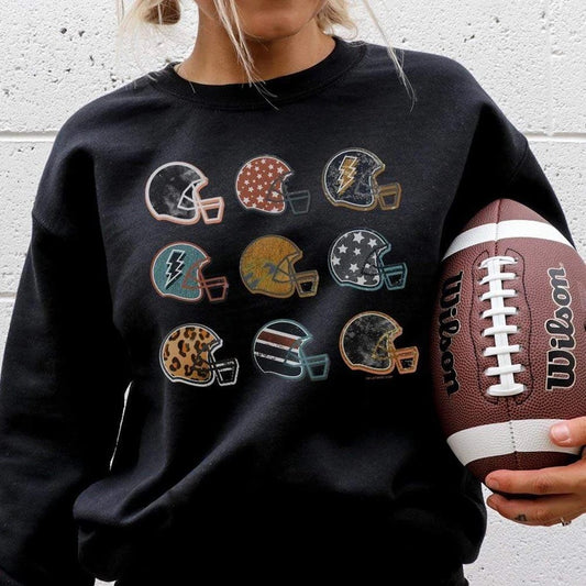 Helmet Collection Sweatshirt - Black