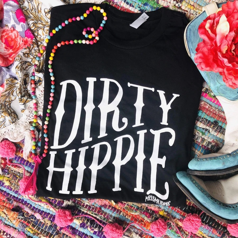 Dirty Hippie Tee - Black