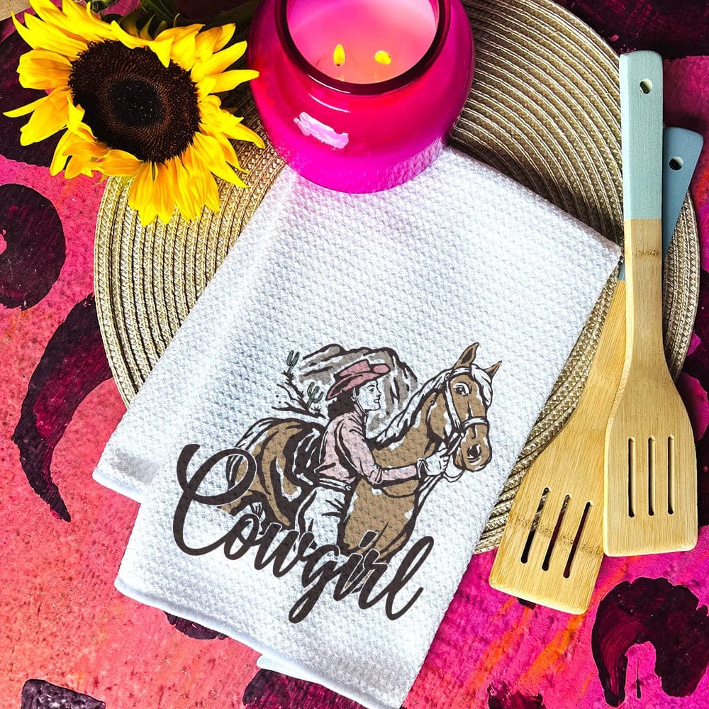 Cowgirl Hand Towel