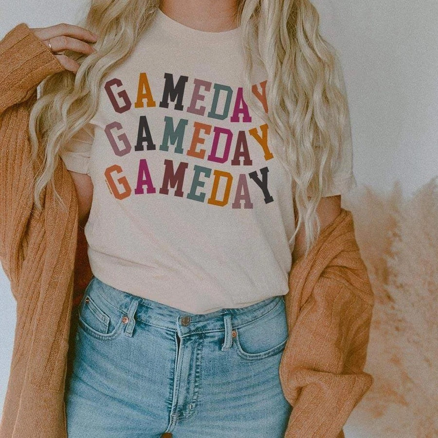 Game Day 3 Tee - Cream