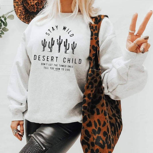 Desert Child Sweatshirt - White