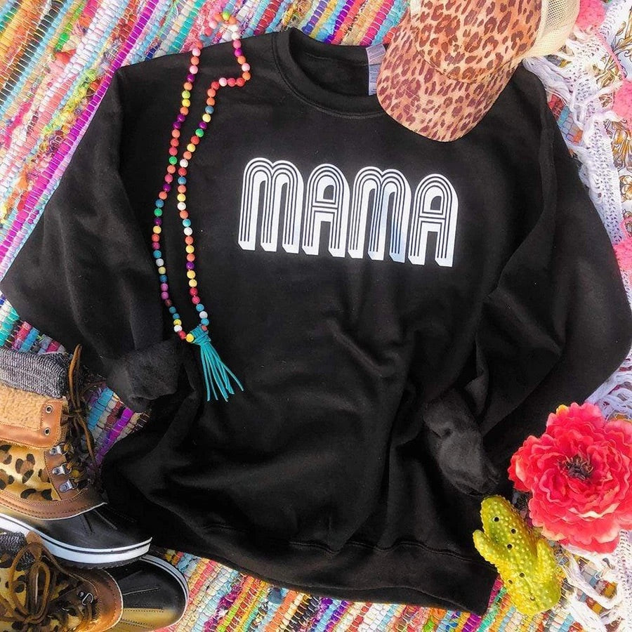 Mama Sweatshirt - Black