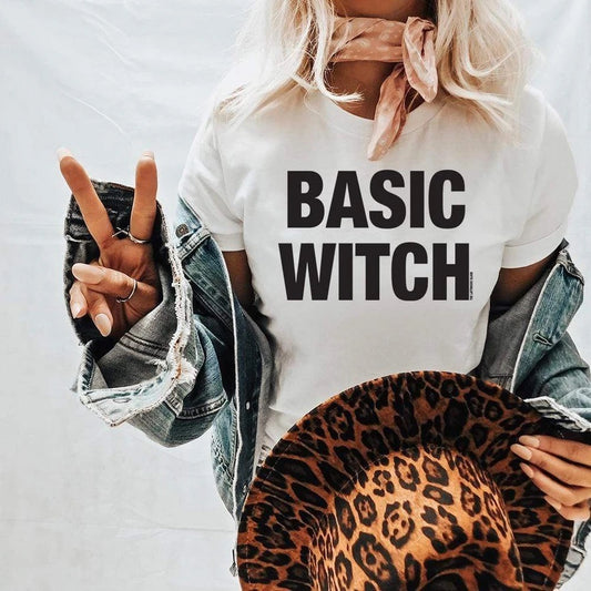 Basic Witch Tee - White