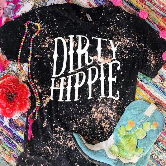 Dirty Hippie Black Bleached