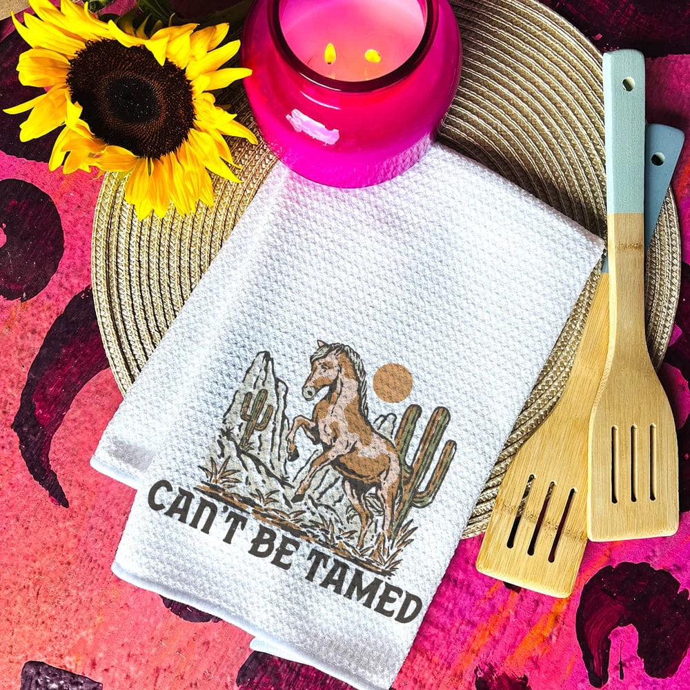 Can’t Be Tamed Hand Towel