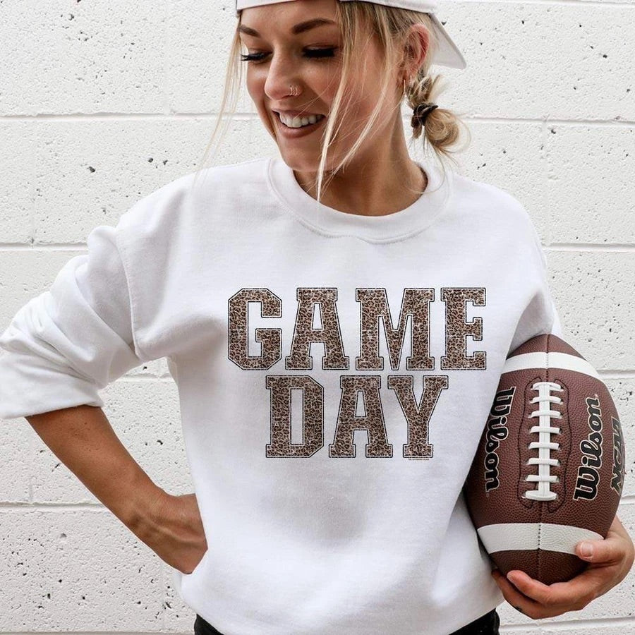 Game Day Sweatshirt - White