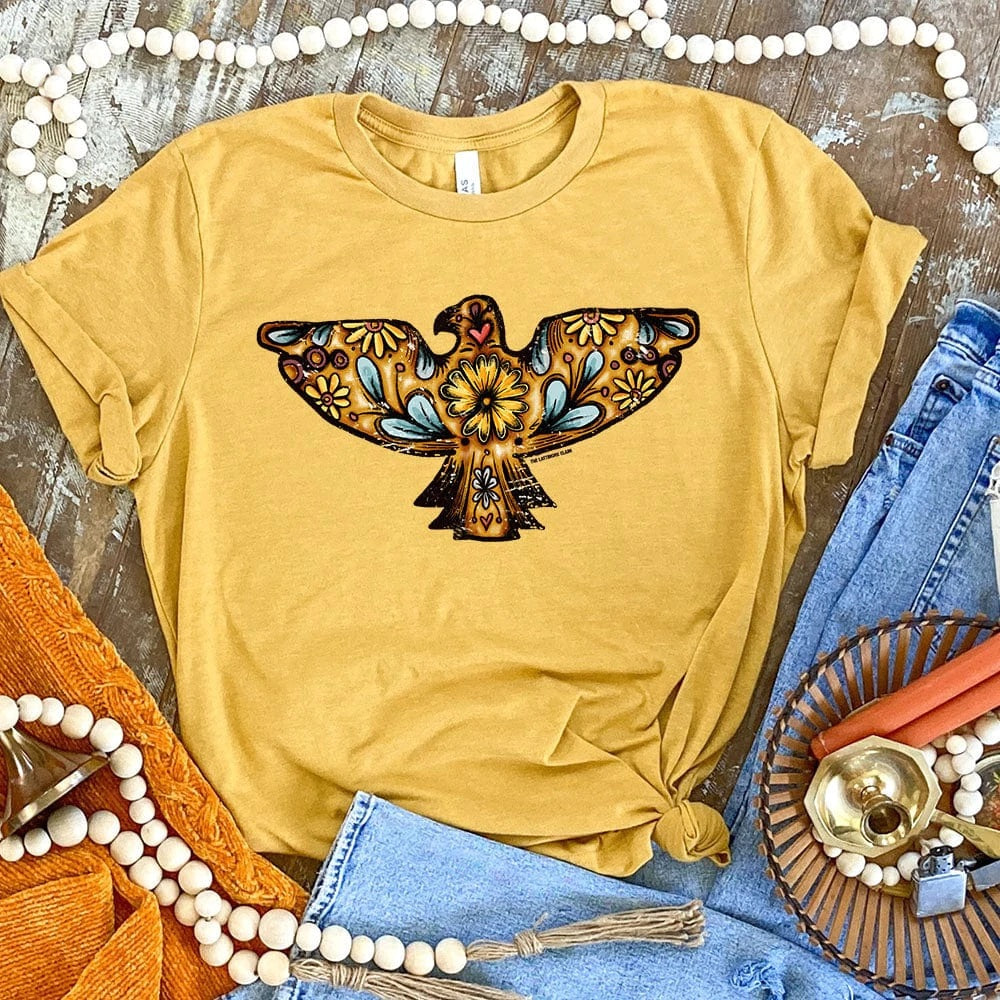 Talavera Thunderbird Tee - Mustard