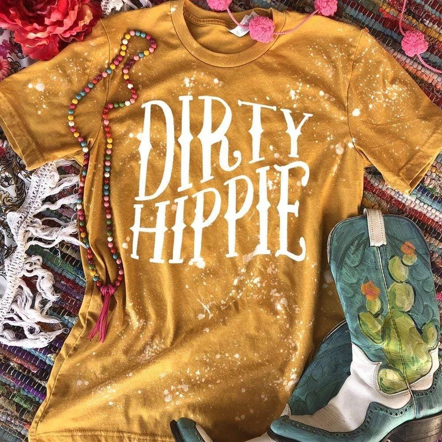 Dirty Hippy - Mustard Bleached