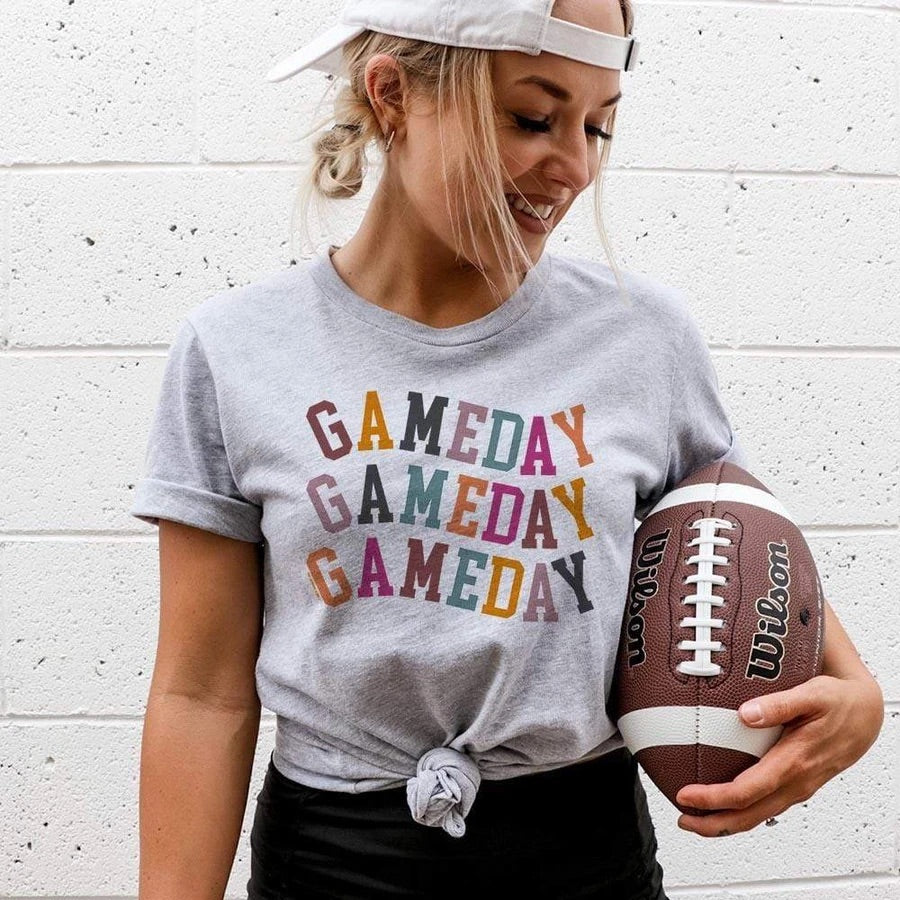 Game Day 3 Tee - Gray