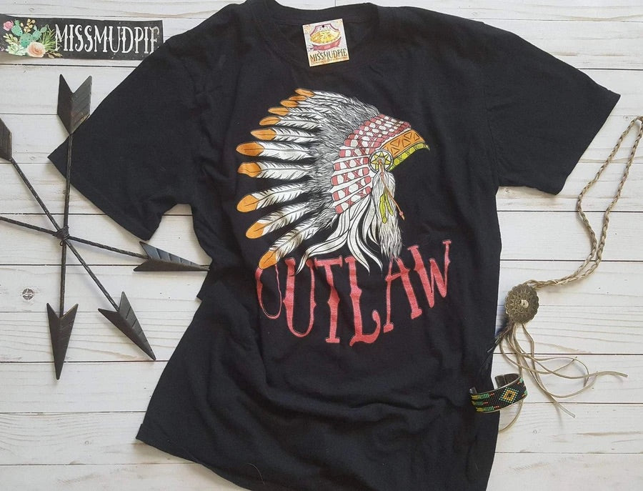 Outlaw Headdress - Black