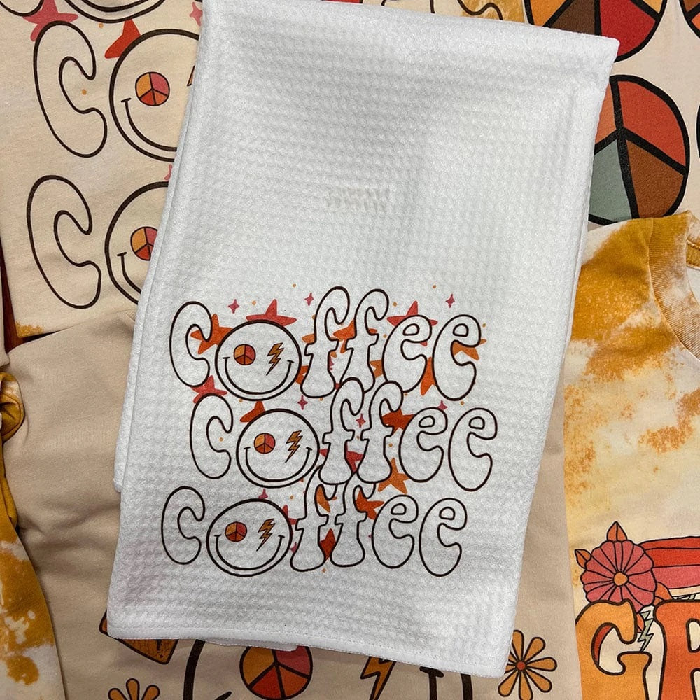 Coffee Coffee Coffee Hand Towel